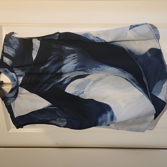 Painted Flowy Blouse - Picture 2 of 2